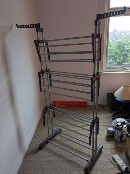 Photo of free 3-tier clothes drying rack (CR7 7) #2