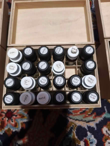 Photo of free Old essential oil collection, boxes. (Church RG2) #2