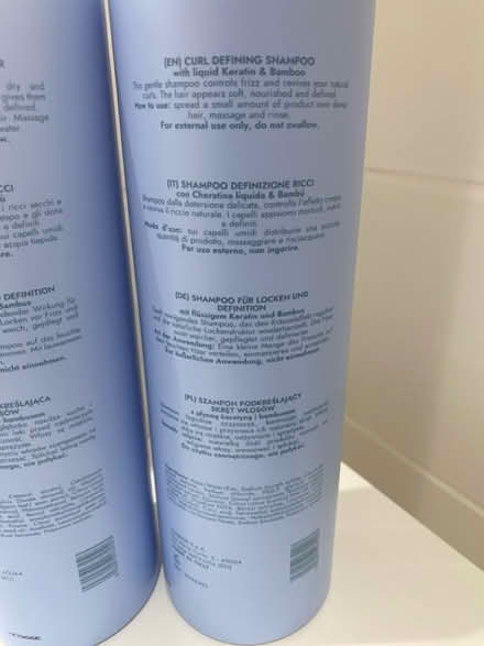 Photo of free Curly shampoo/conditioner 90% Full (Warstock B14) #3