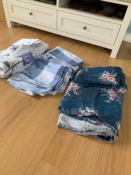 Photo of free Double duvet covers and pillow case (Crawley RH10) #1