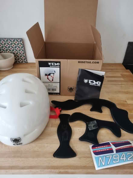 Photo of free TSG Evolotion BMX/Skate/bike helmet (East Molesey KT8) #2