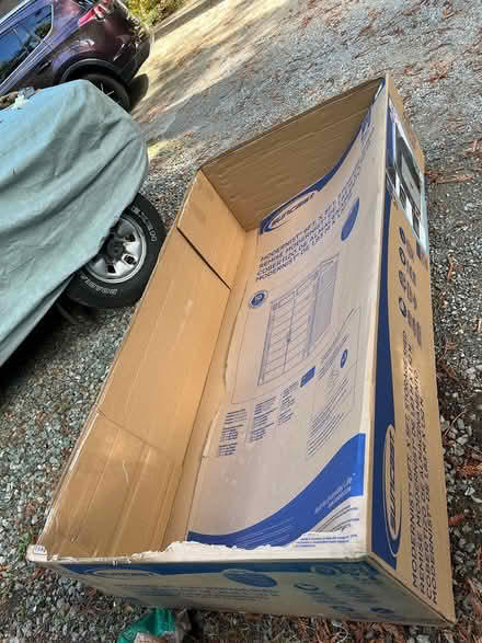 Photo of free Large cardboard box (San Geronimo Valley) #2