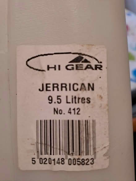 Photo of free Plastic jerry can (Edinburgh, Canonmills EH7) #2