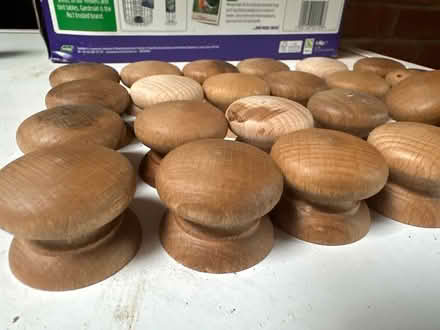 Photo of free Wooden wardrobe door knobs (Hampden Park) #2