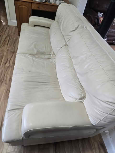 Photo of free Leather Sofa (Parsippany) #1