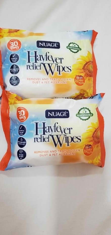 Photo of free Hayfever wipes (Twyford RG10) #1