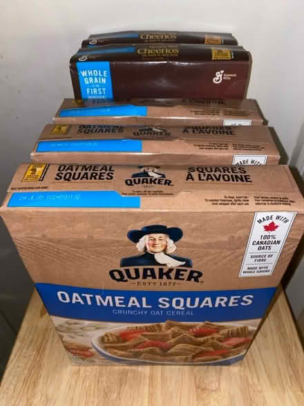 Photo of free (5) Boxes of cereal (Note: BB 2024) (Bloor/ The West Mall) #1