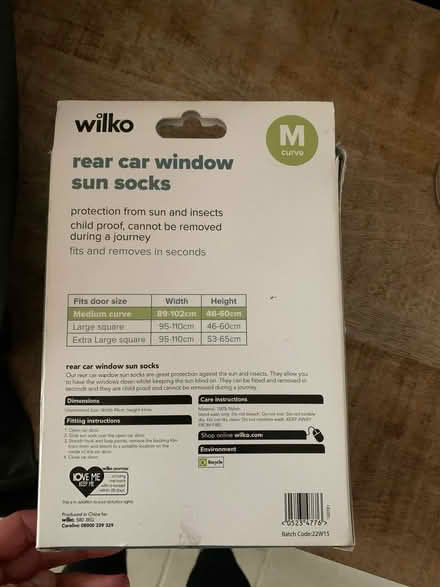 Photo of free Car window Sun socks (Penylan CF23) #2