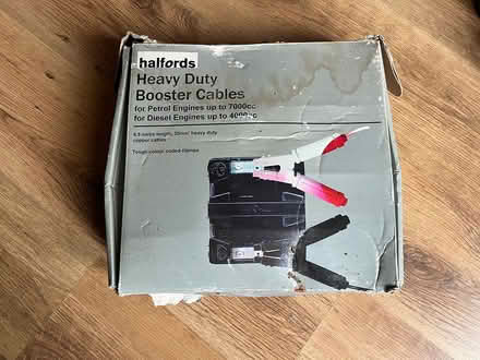Photo of free Halfords heavy duty jump leads (Chislehurst) #1