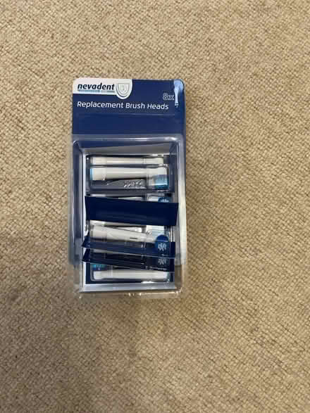 Photo of free Nevadent electric toothbrush heads x8 (Leckhampton GL53) #1