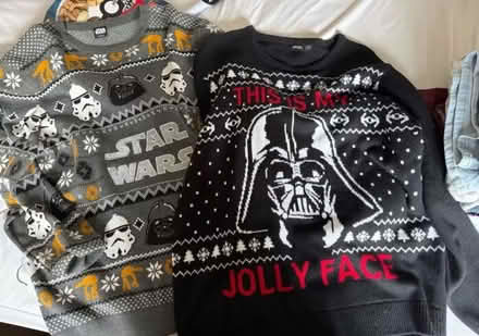 Photo of free Star Wars xmass jumpers size 2nd (SG1) #1