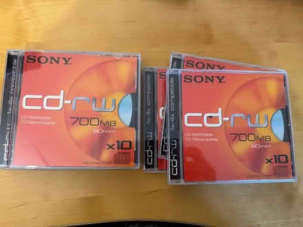 Photo of free Re-writeable CDs (Witney OX28 Deer Park) #1