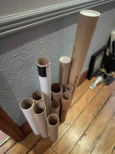 Photo of free Cardboard packing tubes (Chorlton M21) #2