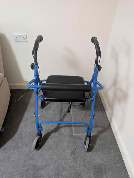 Photo of free 4 wheel walker with seat (Sparkbrook B11) #1