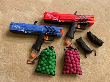 Photo of free Big kid ‘nerf’ and safety goggles (Cambridge Dr in Dunwoody) #1