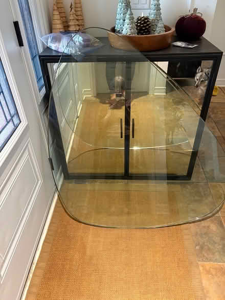 Photo of free Heavy piece of glass for ?table (Kanata Lakes) #1