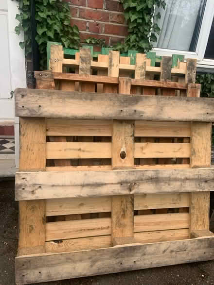 Photo of free Wooden pallets (4) (Hampton Hill) #3