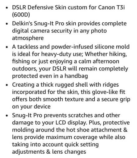 Photo of free Protective camera skin (Jennett's Park RG12) #3