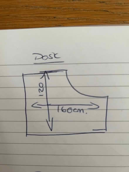 Photo of free Desk - 120 x 160cm (East Hagbourne, OX11) #3