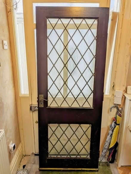 Photo of free Hard wood, double glazed door (Wallasey, CH44) #1