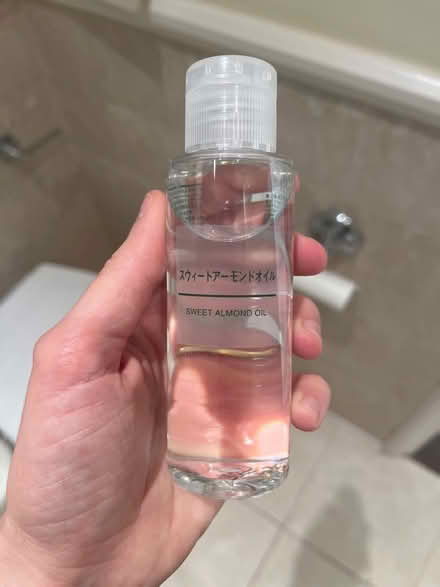 Photo of free Mujo sweet almond oil (SE1) #1