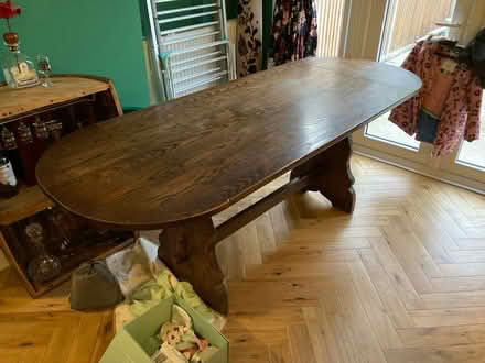 Photo of free Drop leaf solid wood table (SE9) #2