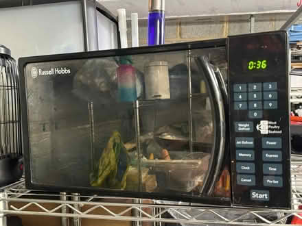 Photo of free 700W Microwave Oven (black) (MK14 Great Linford) #1