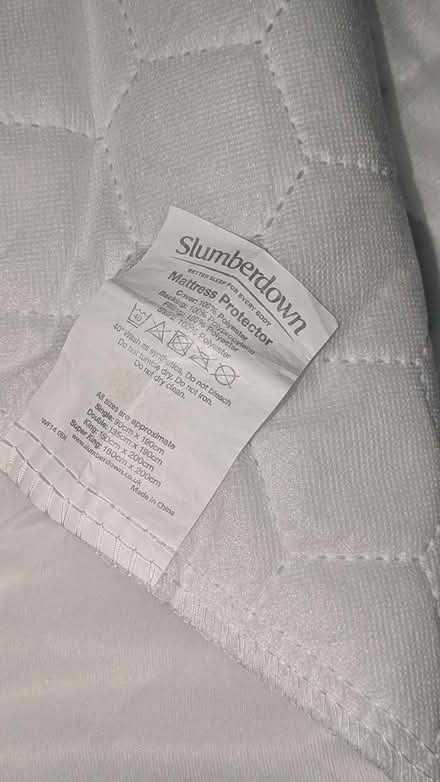 Photo of free Double bed mattress protector (OX14 Abingdon) #1