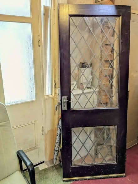 Photo of free Hard wood, double glazed door (Wallasey, CH44) #2