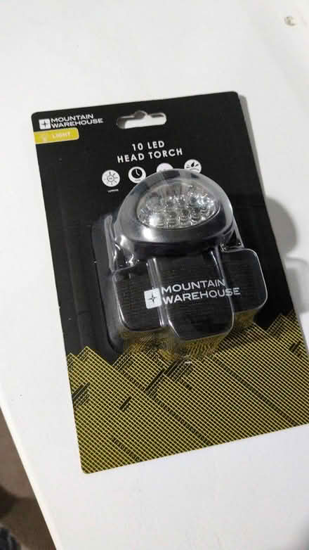 Photo of free Unopened head torch brand new (OX14 Abingdon) #1