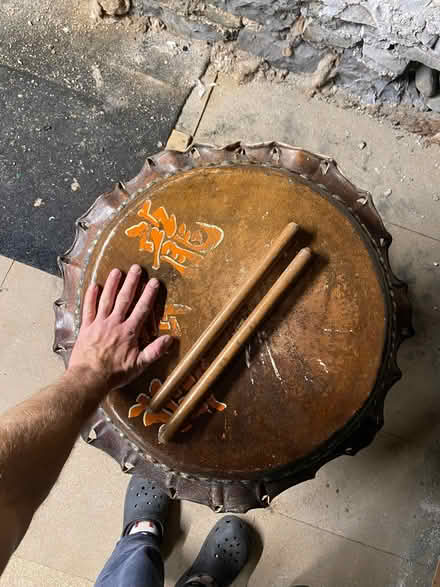 Photo of free Chinese (Japanese Taiko style) Large Festival Drum (Crooklands LA7) #3