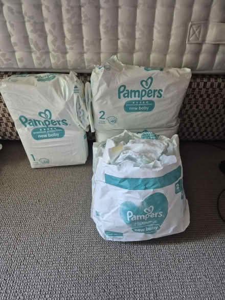 Photo of free Nappies size 1 & 2 (N1 Islington) #1