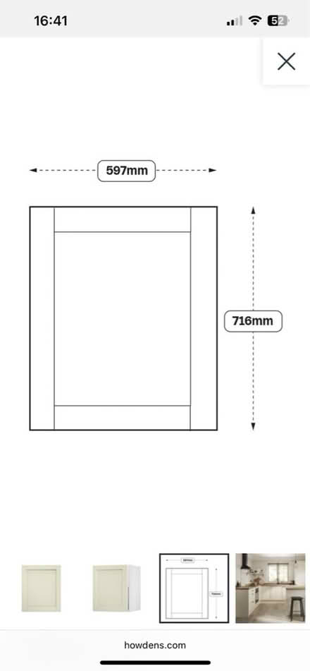 Photo of free Howdens kitchen door standard (South Norwood, SE25) #3