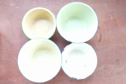 Photo of free Four vintage enameled metal bowls (Ann Arbor near Hillside Terr.) #1