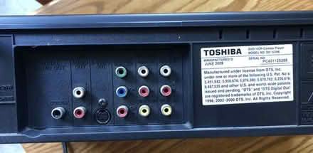 Photo of free Toshiba combo VHS and DVD player [20886] #1
