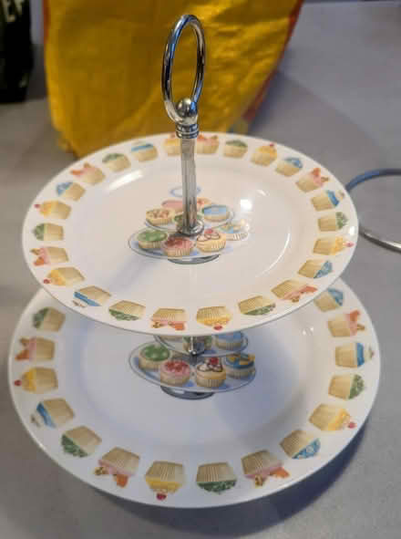 Photo of free Two tier cake stand (St Albans AL1) #1