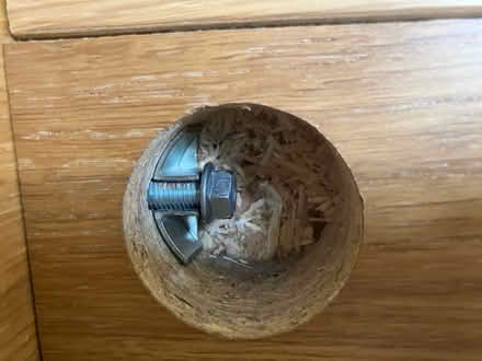 Photo of free King size IKEA bed frame (Helton CA10) #4