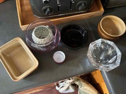 Photo of free Butter dish, bowls and candle holders (Summertown OX2) #1