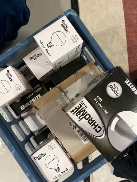 Photo of free Mirror bottom lightbulbs (Flatbush, Brooklyn) #1