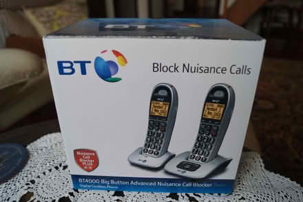 Photo of free BT 4000 Cordless Phone with 2 Handsets (Pinkneys Green SL6) #1