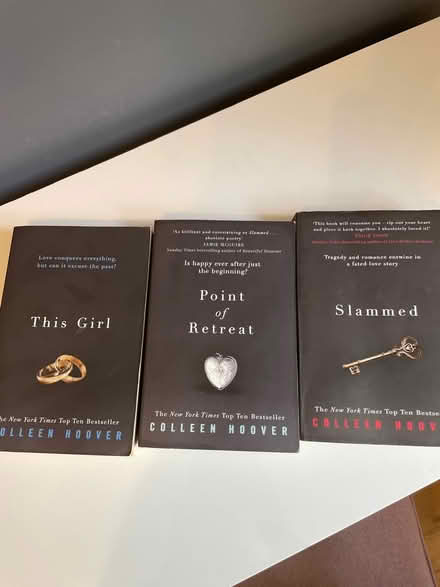 Photo of free X3 colleen Hoover (first 3 books) (CH43) #1