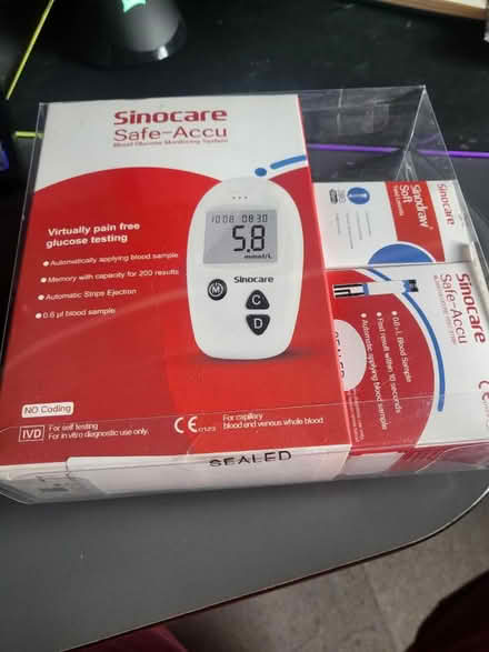 Photo of free Sinocare blood glucose set + other (Redhouse, Swindon, SN25) #1