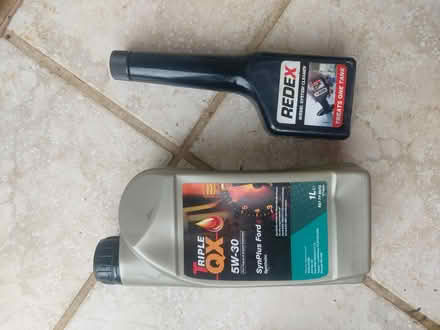 Photo of free Car diesel cleaner and 5w-30 car oil (Sible Hedingham CO9) #1