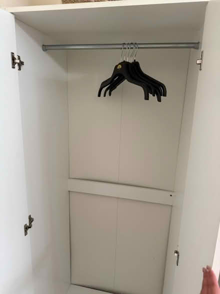 Photo of free White Wooden Wardrobe (Wayfair) (W5) #4