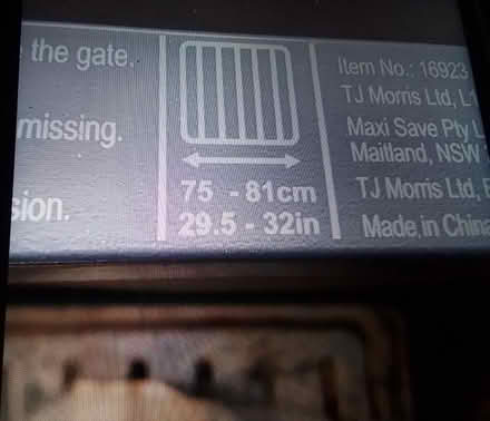 Photo of free Stair gate (Medway..) #2