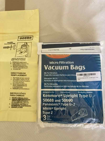 Photo of free Vacuum cleaner bags (Alameda - East Side) #1