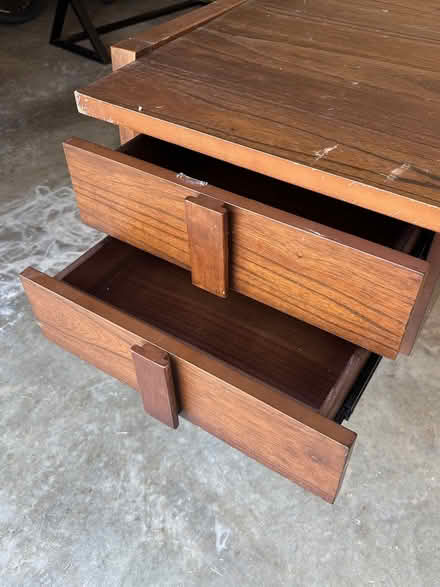 Photo of free Writing/hobby desk w two drawers (Lyttonsville) #2