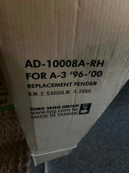 Photo of free Offside replacement wing for A3 (Moreland GL1) #1