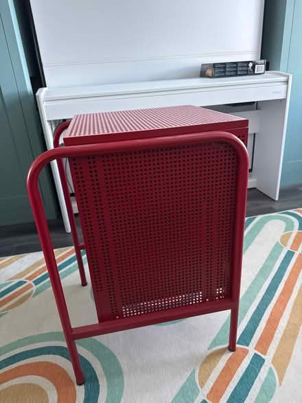 Photo of free Red Metal 2 Drawer Unit (Peasedown St John) #2