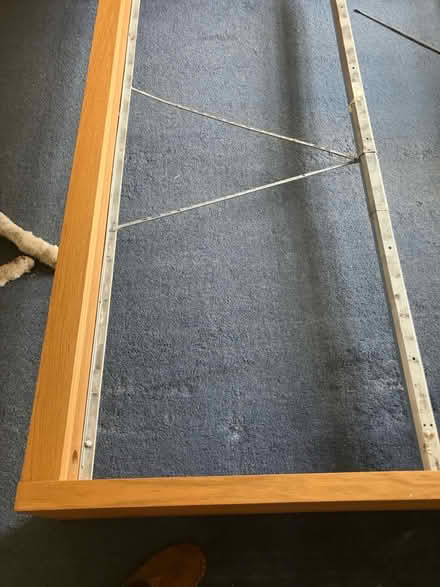 Photo of free King size IKEA bed frame (Helton CA10) #3